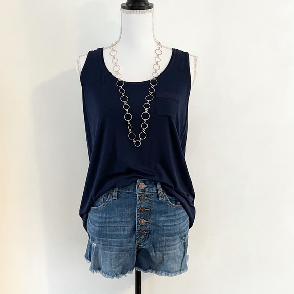 New Women’s REWASH Exposed Button Shorts Size 7/28 - Picture 2 of 11